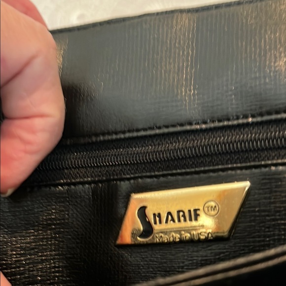 Sharif Stylish Brown Shoulder Bag with Snakeskin Texture and Snap Flap Closure - Picture 6 of 6